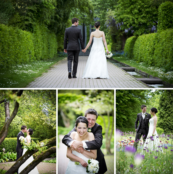 Hochzeitsfotos Botanischer Garten